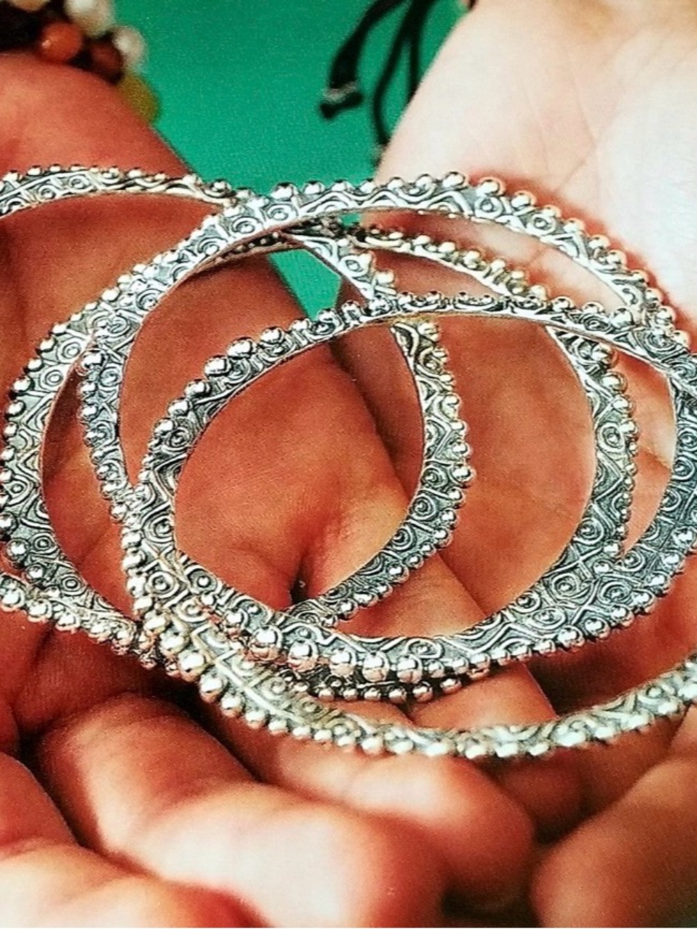 Silpada .925 Sterling Silver Perfectly Quirky Bangle - Picture 5 of 5